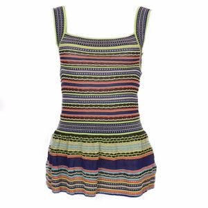 Missoni Muticolor Tank Top Size S